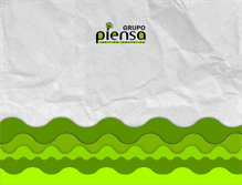 Tablet Screenshot of grupo-piensa.com